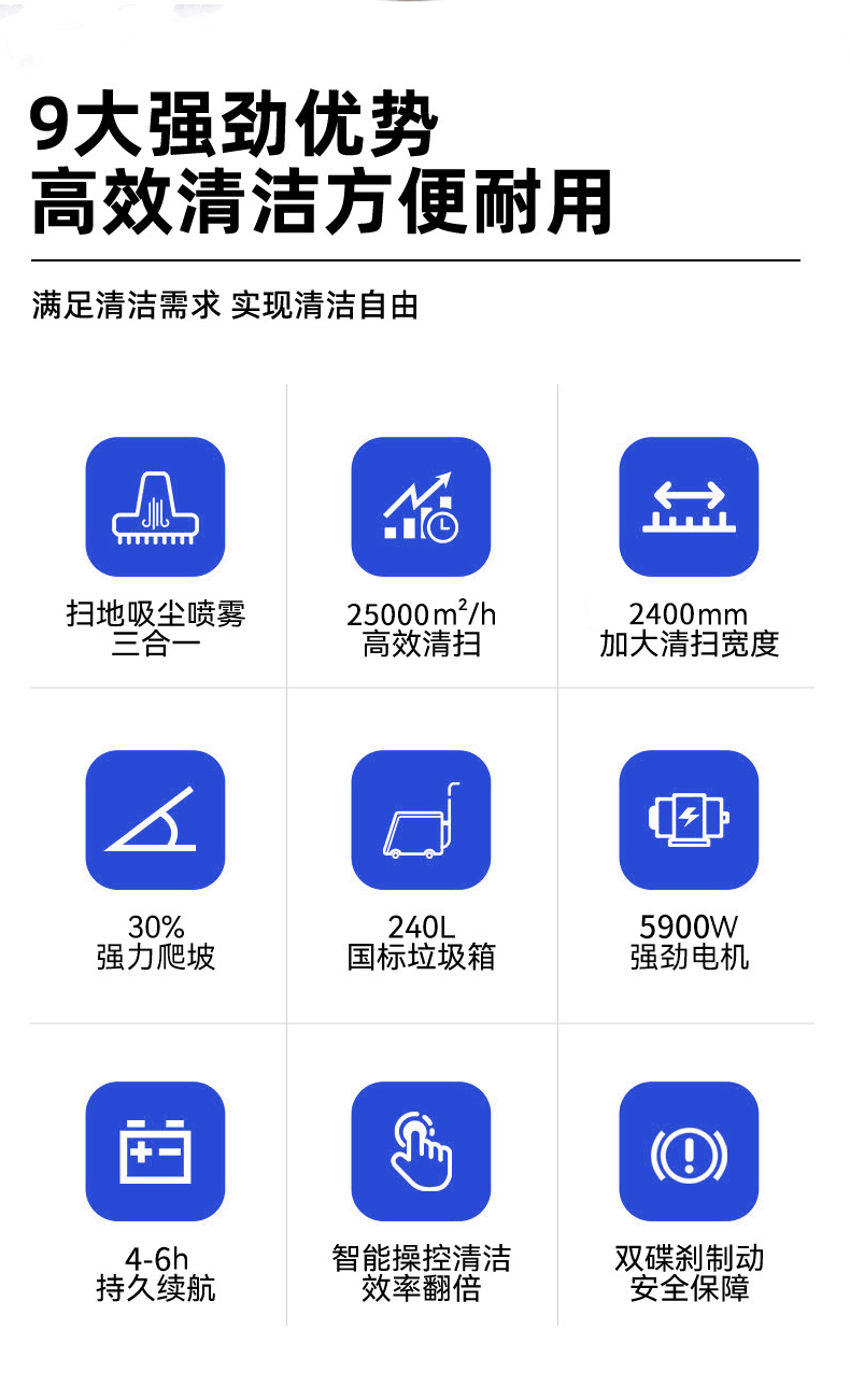 鼎潔盛世掛桶掃地車 DJ2390GTPQ69