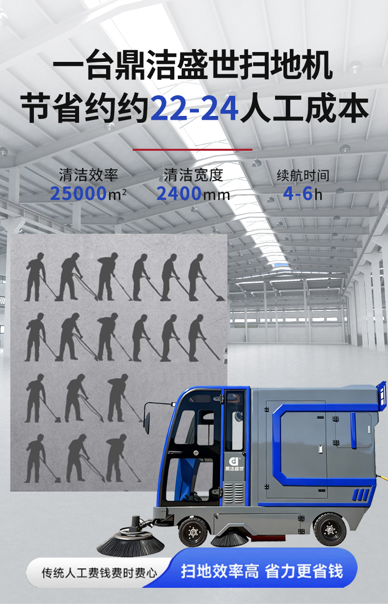 鼎潔盛世掛桶掃地車 DJ2390GTPQ69